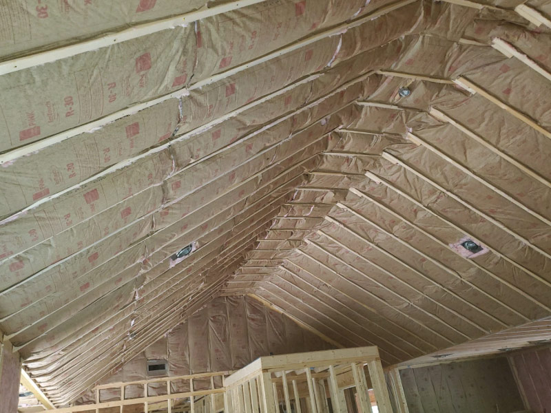 Fiberglass Vaulted Ceiling
